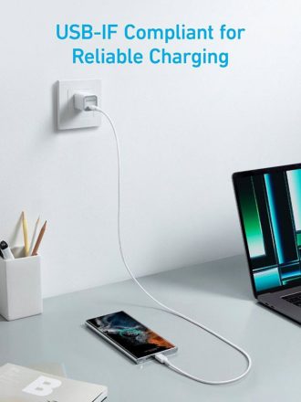 Anker 322 USB C to USB C Cable 3ft Braided White 1.jpg